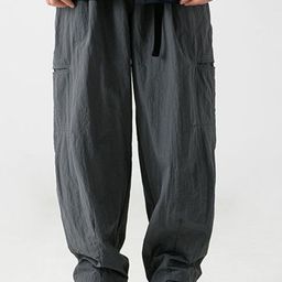 StyleCast x Revolte Men Solid Mid-Rise Easy Wash Cargos Trousers-picture-0