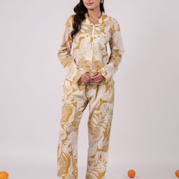 SANSKRUTIHOMES Women Printed Night suit-image-49