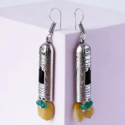 Shrim jewels Artificial Beaded Contemporary Shaped Drop Earrings-picture-35