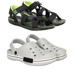 RIFOF Men Black Sandals-image-73