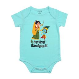 FFLIRTYGO Infants Janmashtami Printed Cotton Envelope Neck Bodysuit-image-27