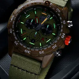 Luminox Men Dial & Stainless Steel Straps Analogue Multi Function Watch XB.3757.ECO-image-7