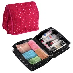 Kuber Industries Unisex Black Travel Kit-51