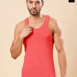 Friskers Pack Of 2 Sleeveless Cotton Basic Gym Vests-picture-15