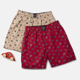 Jockey Boys Printed Shorts-image-88