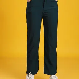 The Dance Bible Women Relaxed Straight Fit Easy Wash Trousers-picture-39