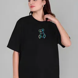 Moda Rapido Women Drop-Shoulder Sleeves T-shirt-picture-20