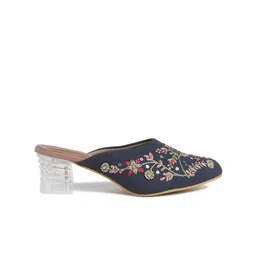 Anouk Embellished Ethnic Block Sandals image 5