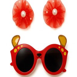 AmazingKarts Girls Pack of 3 Girls Hair Accessory And Sun Goggles Set-image-84