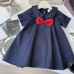 StyleCast x Revolte Girls Cotton A-Line Midi Dress-image-77