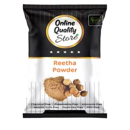 Online Quality Store Set Of 5 Reetha Amla Shikakai Bhringraj Mehandi Powder - 80g Each image 5