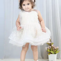 The Lush Affair Net Fit & Flare Dress-image-44