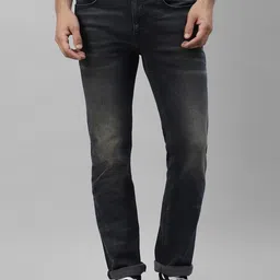 Royal Enfield Men Heavy Fade Jeans-image-3