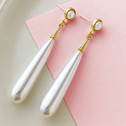 Peora Contemporary Drop Earrings-34