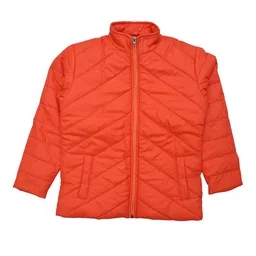 White Snow Girls Quilted Jacket-image-79