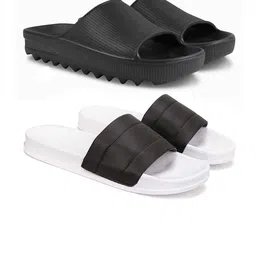 World Wear Footwear Men Sliders-image-25