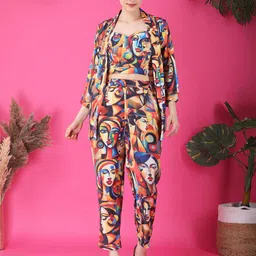 KWEEN Stylish Escape Printed Co-Ord Set-image-20