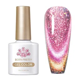 BORN PRETTY 9D Magnetic Chameleon Holorgraphic Cat Eye Gel Nail Polish - 10 ml- RG01-image-3