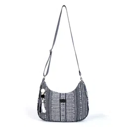 Anouk Printed Structured Hobo Bag image 4