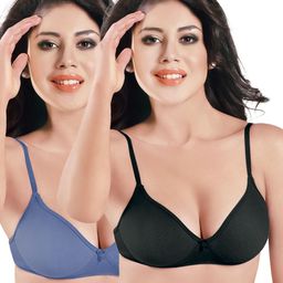 Sonari Pack of 2 Plunge Bras-picture-31