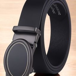 Metronaut Men Textured Leather Formal Belt-image-74