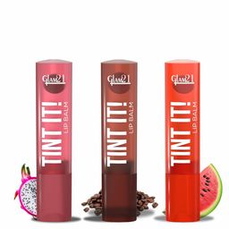 GLAM21 Set Of 3 Tint It SPF15 Lip Balm- Dragon Fruit - Coffee Beans & Watermelon-93