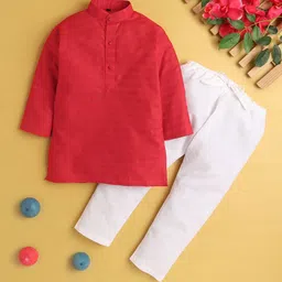 Jeetethnics Boys Striped Regular Kurta with Pyjamas-58