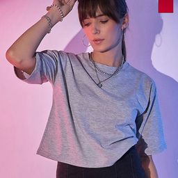 BUY NEW TREND Women Pack Of 2 Boxy T-shirt-image-90