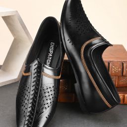 Ethnic Jutti | Mojari |Sherwani Shoes Mojaris For Men-image-19