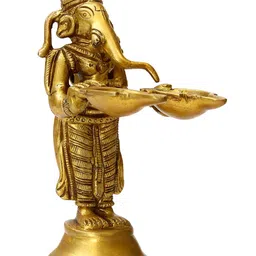 Exotic India Double Wick Lord Ganesha Diya-image-20