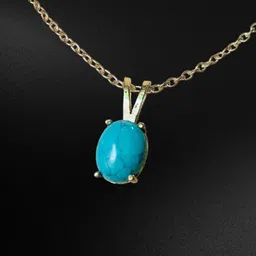 GenZcomplex Gold-Plated Oval Pendants-picture-53