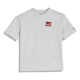 Tommy Hilfiger Boys Graphic Printed Round Neck Cotton T-shirt-image-9