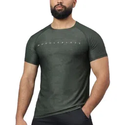 MuscleBlaze Unisex Brand Logo Printed Round Neck Compression T-shirt-image-46
