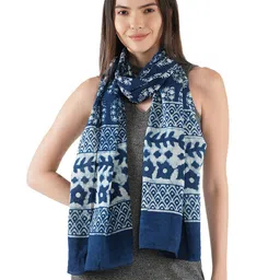 Style Shoes Floral Printed Cotton Stole-4