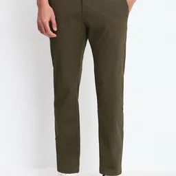 Allen Solly Men Solid Slim Fit Trousers-image-76
