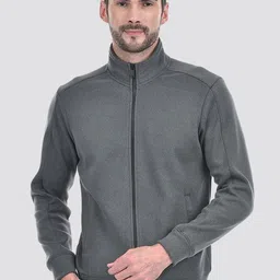 Numero Uno Men Mock Collar Cotton Sweatshirt-image-22