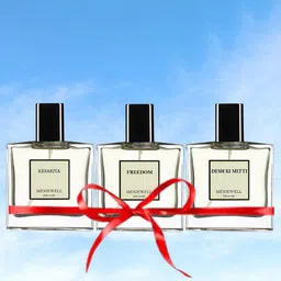 Menjewell Freedom Kesariya Desh Ki Mitti Set Of 3 Long Lasting EDP-50ml Each-58
