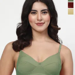 LILY Pack Of 3 Full Coverage Bra-picture-6