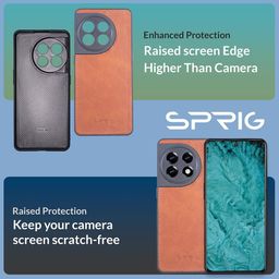 SPRIG Solid Printed OnePlus 11 5G Back Case Mobile Accessories image 2