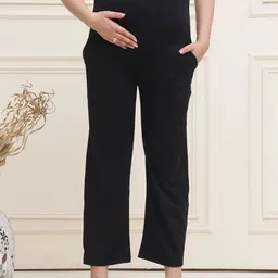 WELL KEPT Women Straight-Fit Maternity Track Pants-picture-28