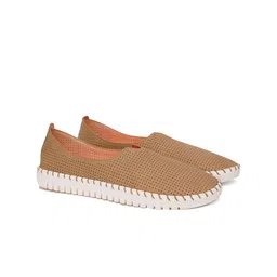 Sherrif Shoes Women Striped Ballerinas with Laser Cuts Flats-picture-54