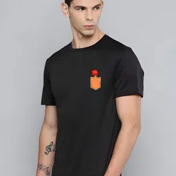 SZN Men Graphic Printed Round Neck T-shirt-image-62