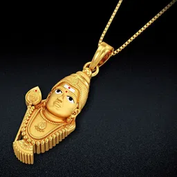 Joyalukkas Unisex 22KT Lord Murughan Gold Pendant - 7.71 g-picture-10