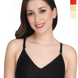 Liigne Pack Of 4 Everyday Bra All Day Comfort Full Coverage Lightly Padded-46