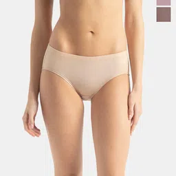 Jockey Pack Of 3 Assorted Super Combed Cotton High-Rise Hipster Briefs FE31-0305-ASSTD-picture-34