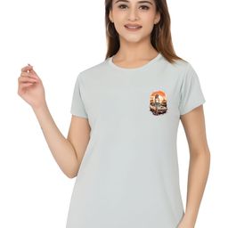 CORSICA Women Printed Pockets T-shirt-image-27