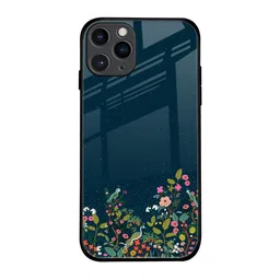 QRIOH Floral Printed iPhone 11 Pro Back Case Mobile Accessories-image-36