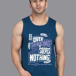 SLOWLORIS Printed Super Combed Cotton Gym Vest VSL26 OVRTNK PEACOCK-image-39