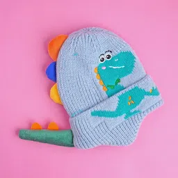 Little Surprise Box LLP Unisex Kids Woollen Beanie-image-78