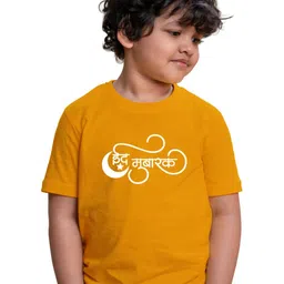 Chombooka Kids Typography Printed Applique T-shirt-picture-46